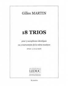 18 Trios pour Instruments...