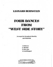 Four Dances - wind band Score