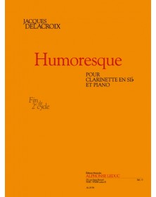 Humoresque pour clarinette...
