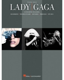 9781476814452 - Lady Gaga Piano Solo - HL00102707 éditions Hal Leonard