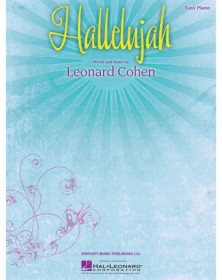 9781540079282 - Leonard Cohen - Hallelujah - Piano Facile - éditions Hal Leonard