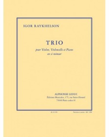 Trio en b mineur pour...