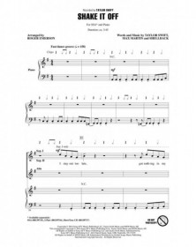 Shake It Off ShowTrax CD
