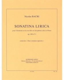Sonatina Lirica Op. 108 No. 1