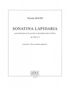 Sonatina Lapidaria Op. 108...