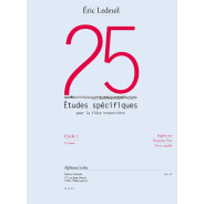 25 Etudes Spécifiques - Éric Ledeuil - Flûte - Alphonse Leduc