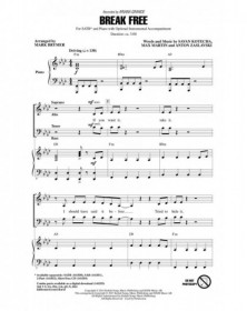 Break Free ShowTrax CD