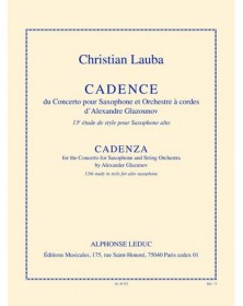 Cadence du concerto pour...