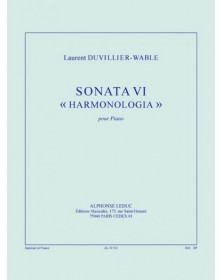 Sonata vi «harmonologia»...