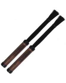 Cajon Brush Pair - Dark Finish
