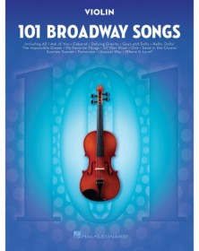 101 Broadway Songs for Violin