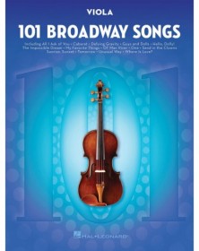 101 Broadway Songs for Viola